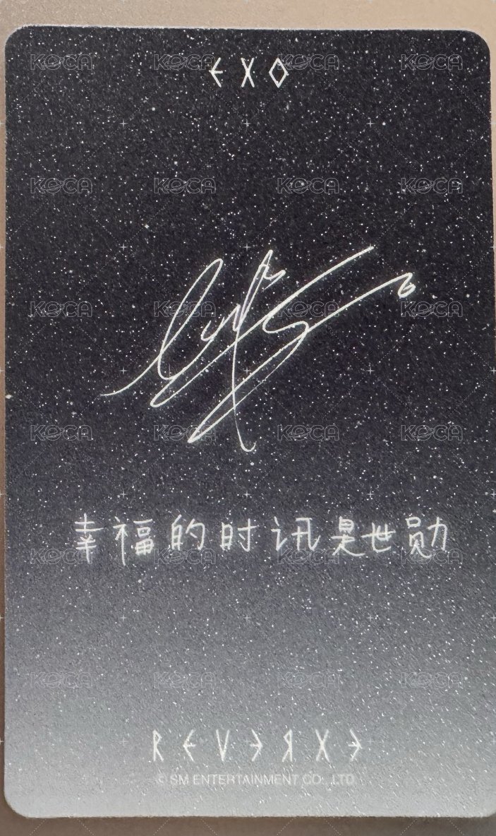Reverxe 小芒 特典卡 B 背面