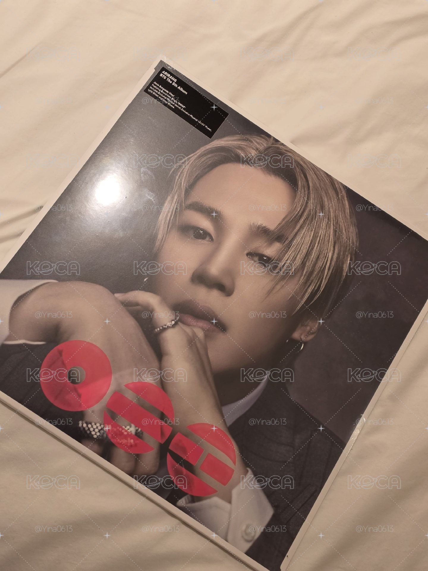 jimin 黑膠單封