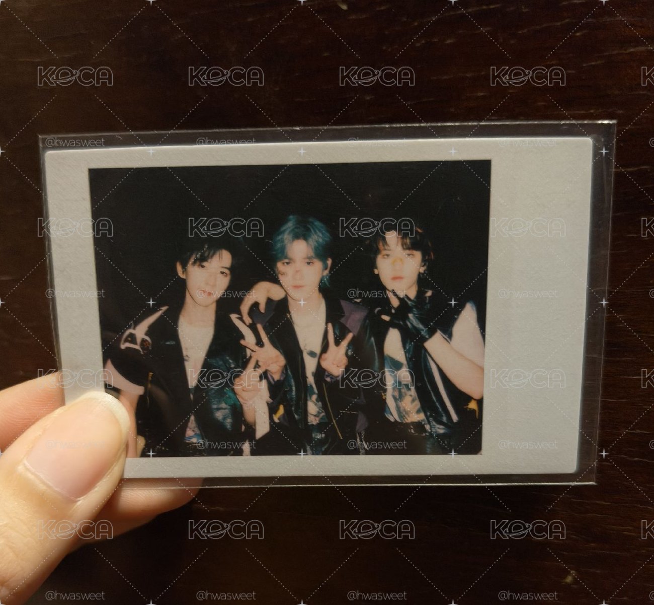 宋亞軒嚴浩翔賀峻霖 大連冠軍367分隊拍立得