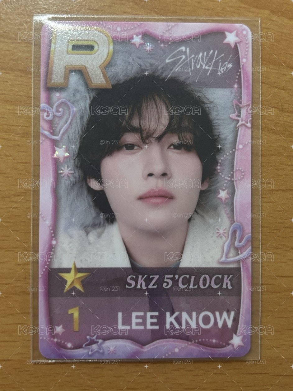 SUPERSTAR 遊戲卡 SKZ 5’CLOCK旻