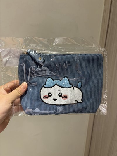 吉伊卡哇 燈芯絨收納包 小八