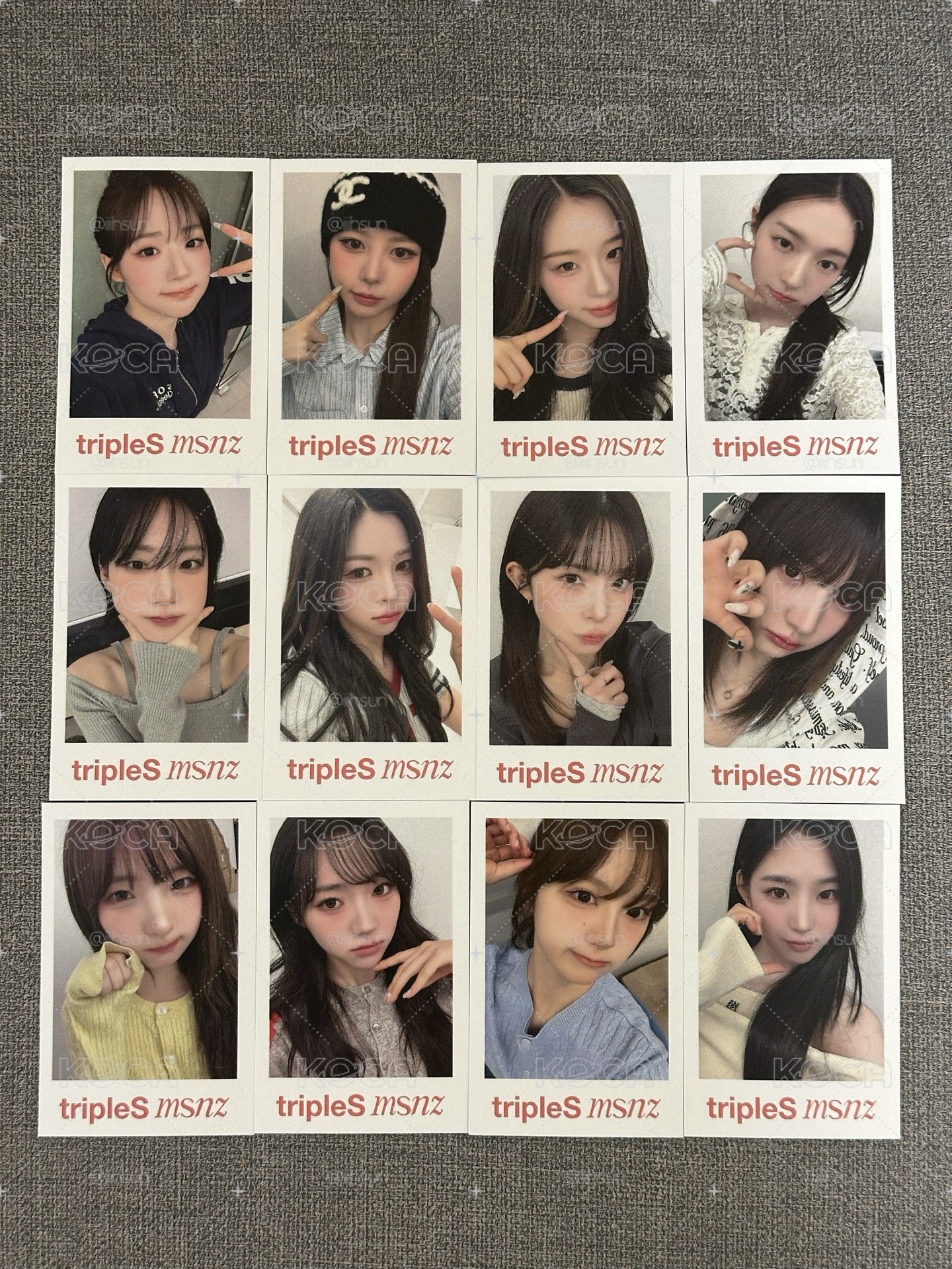 tripleS msnz EL260311 線上簽售特典 當日服裝ver