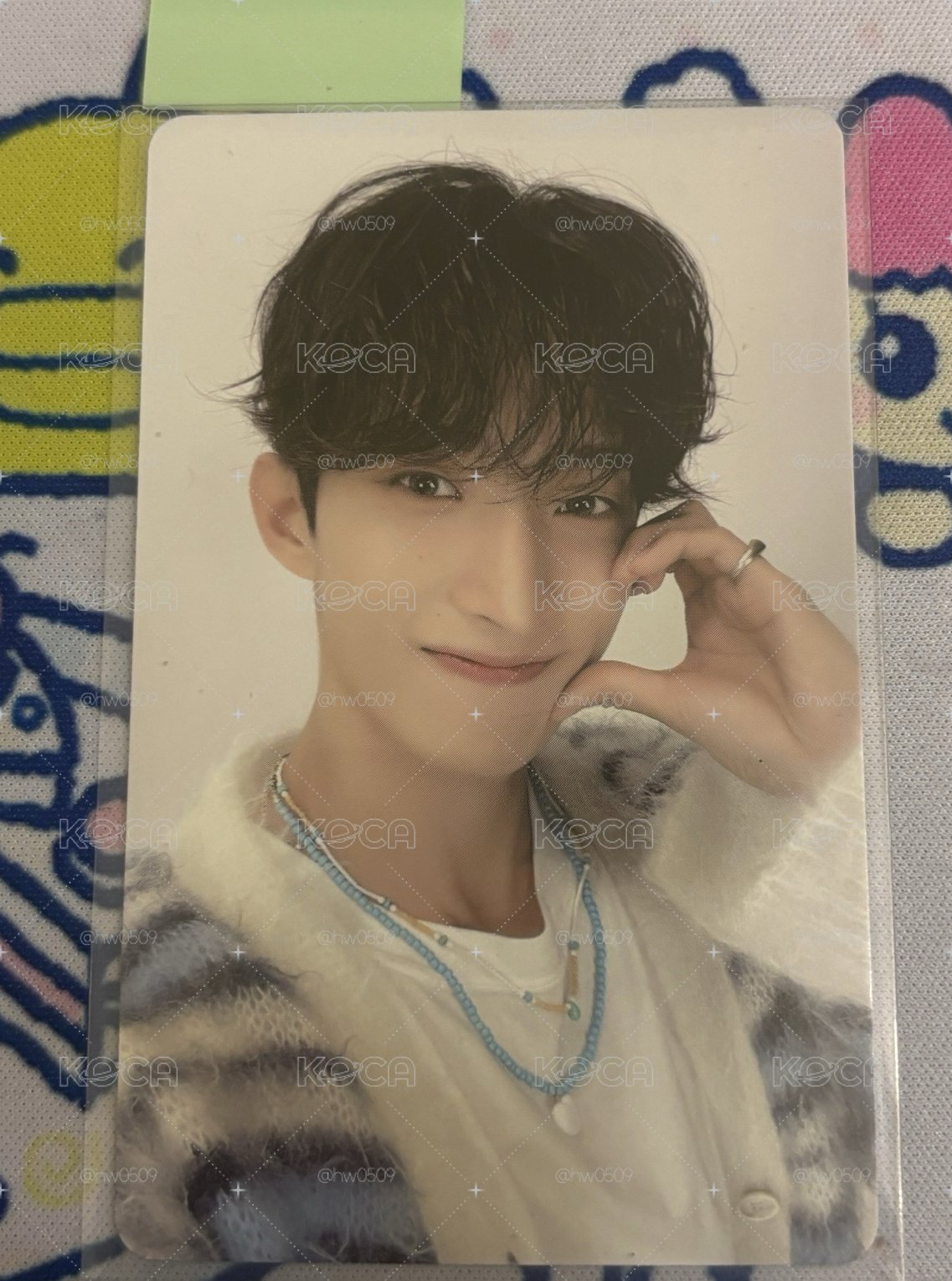 DK 李碩珉THE NAME 雜誌卡 白ver.
