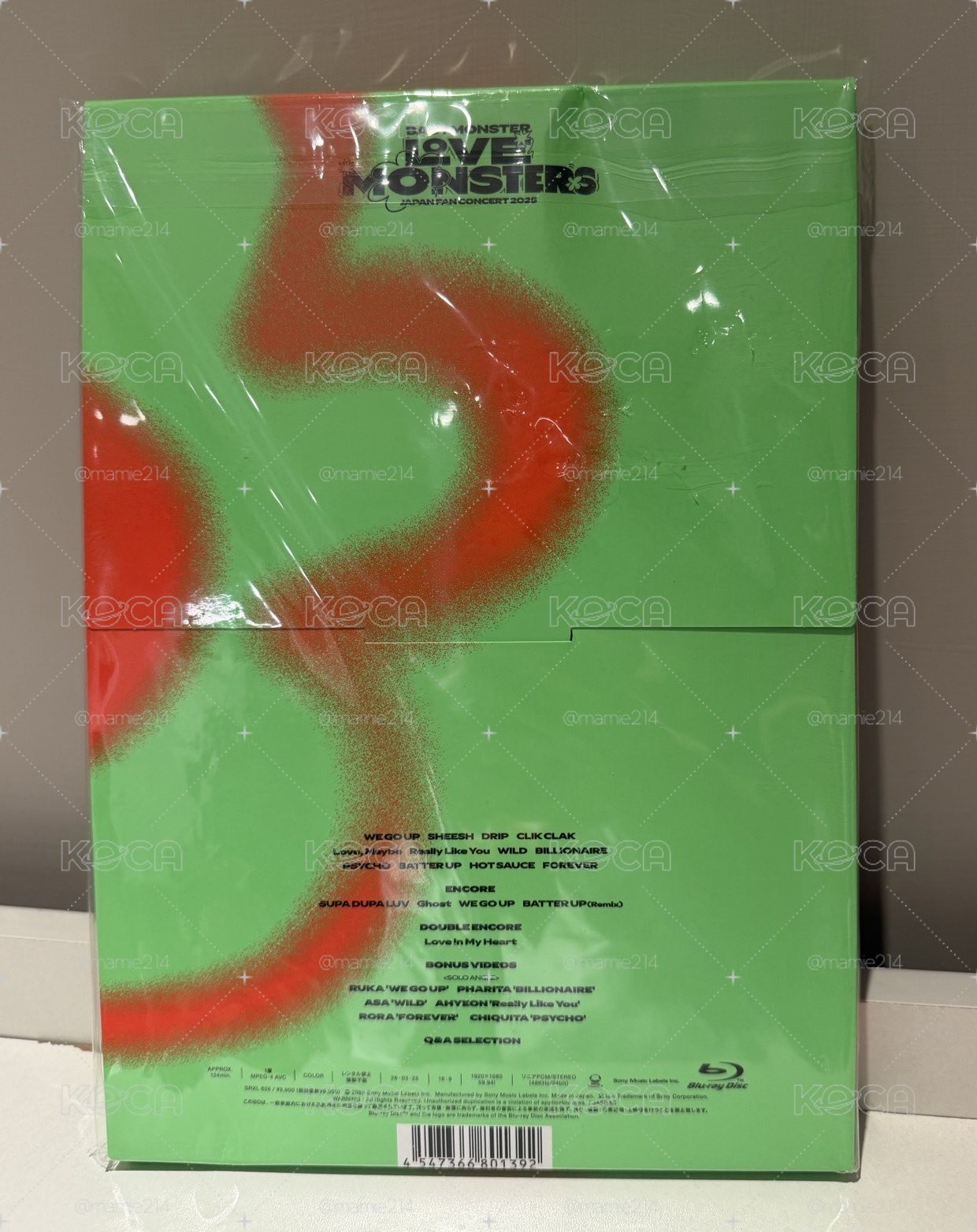 《運送受損》Lovemonsters初回限定盤（藍光）