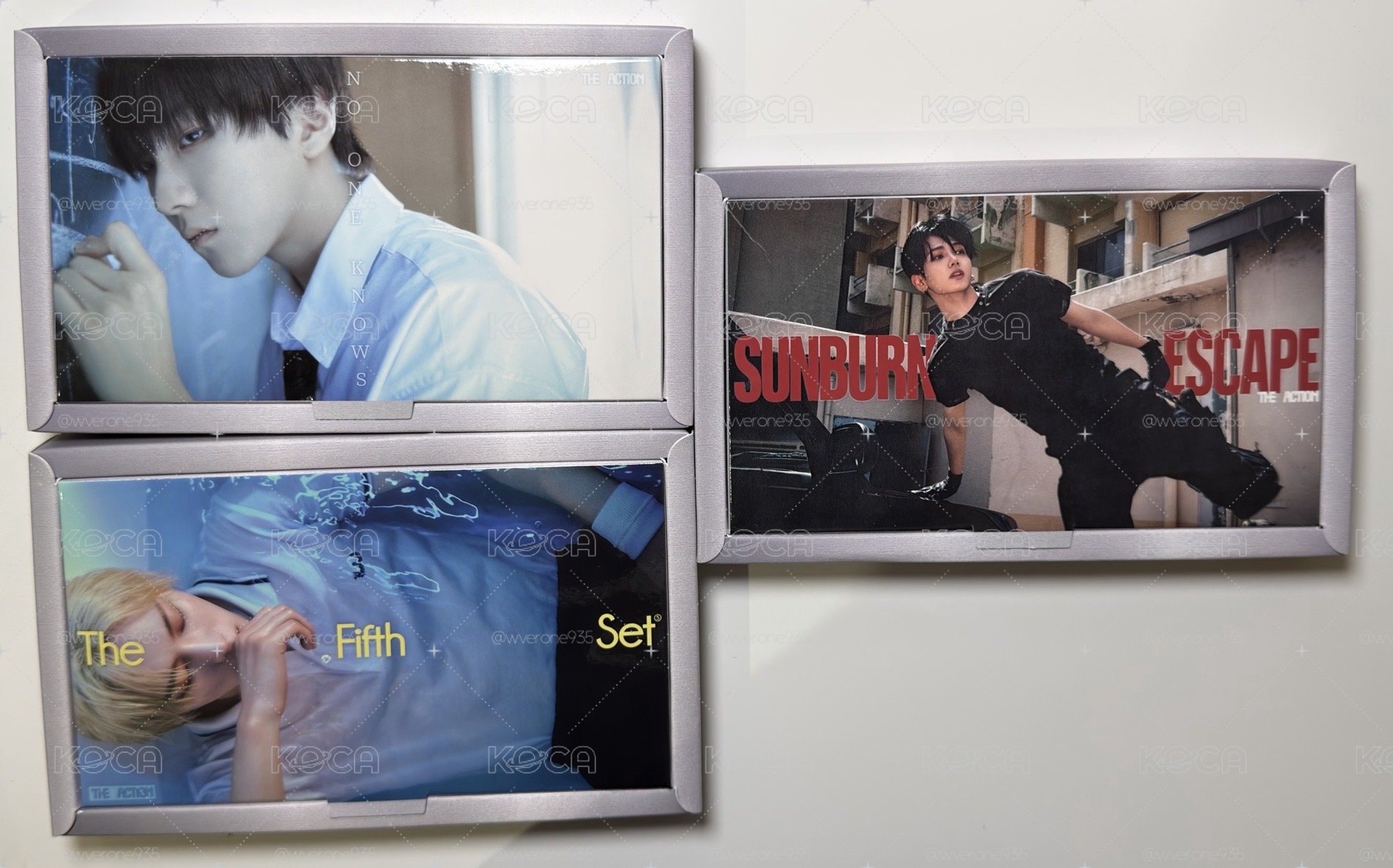 BND The action 1、3、6單封 空專