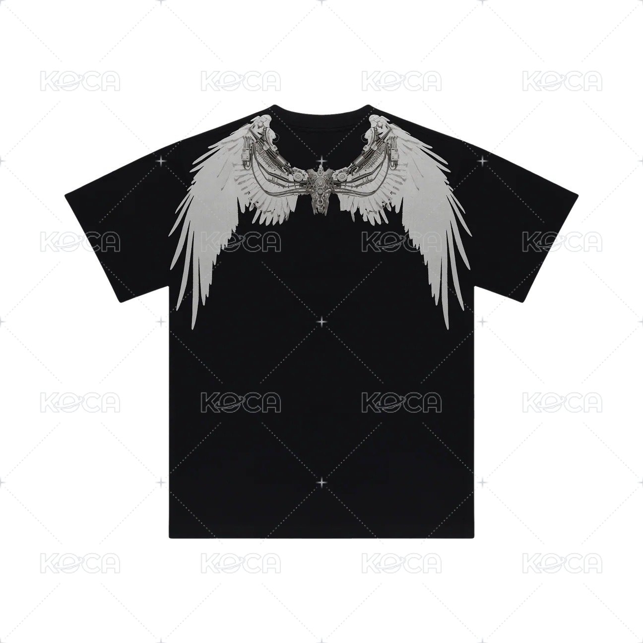 ANYMA X LISA BAD ANGEL 黑色短袖上衣