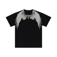 ANYMA X LISA BAD ANGEL 黑色短袖上衣