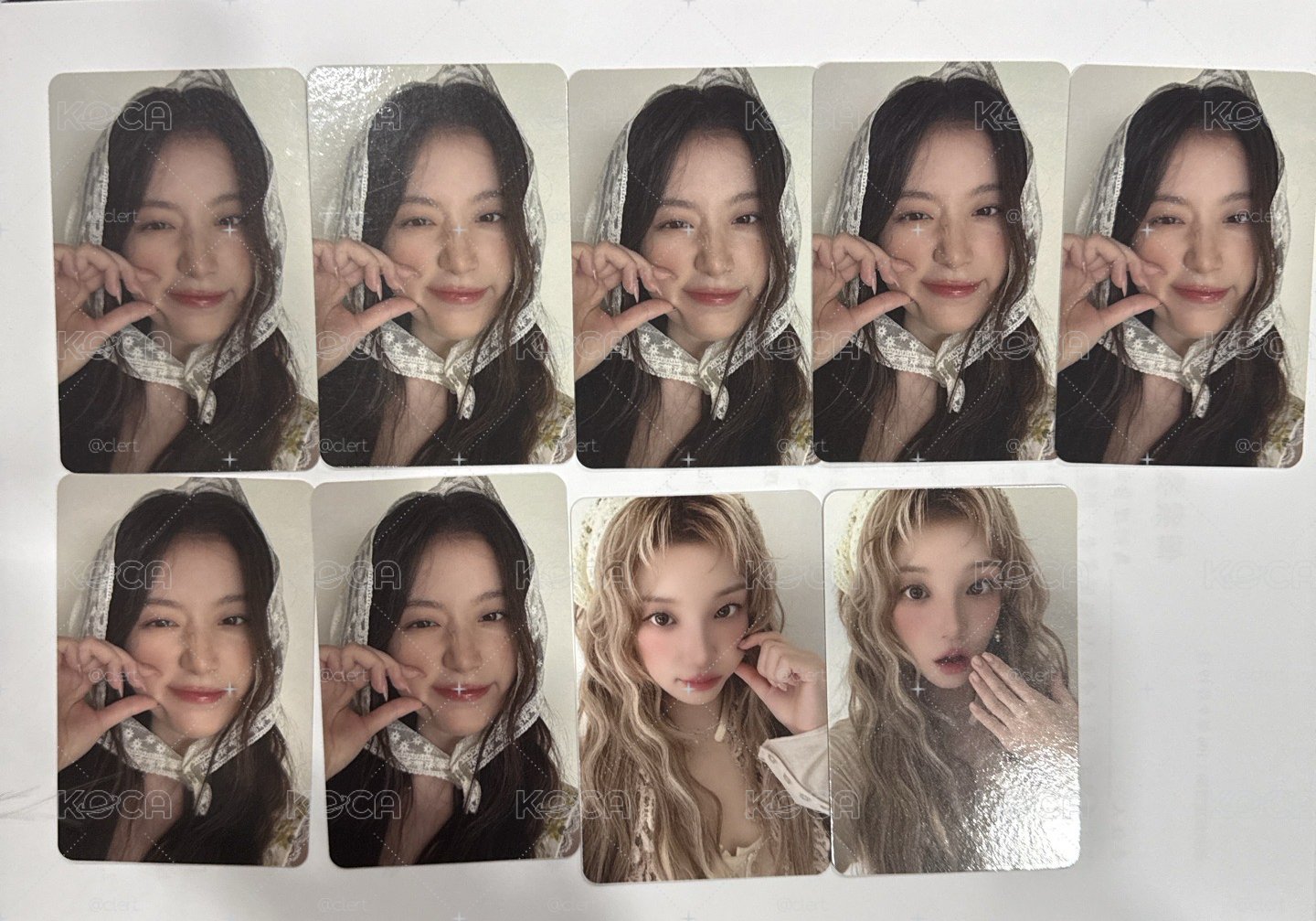 i-dle 年曆特典刷琦
