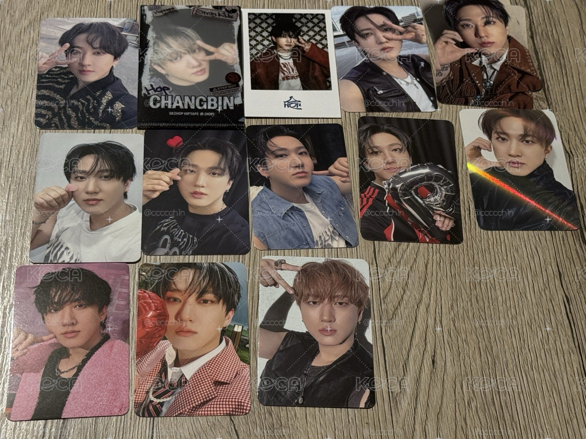 SKZ 徐彰彬 特典卡 專輯卡 周邊卡 衣服卡
