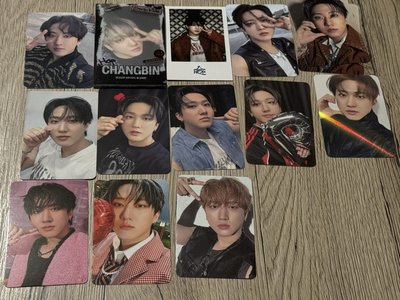 SKZ 徐彰彬 特典卡 專輯卡 周邊卡 衣服卡