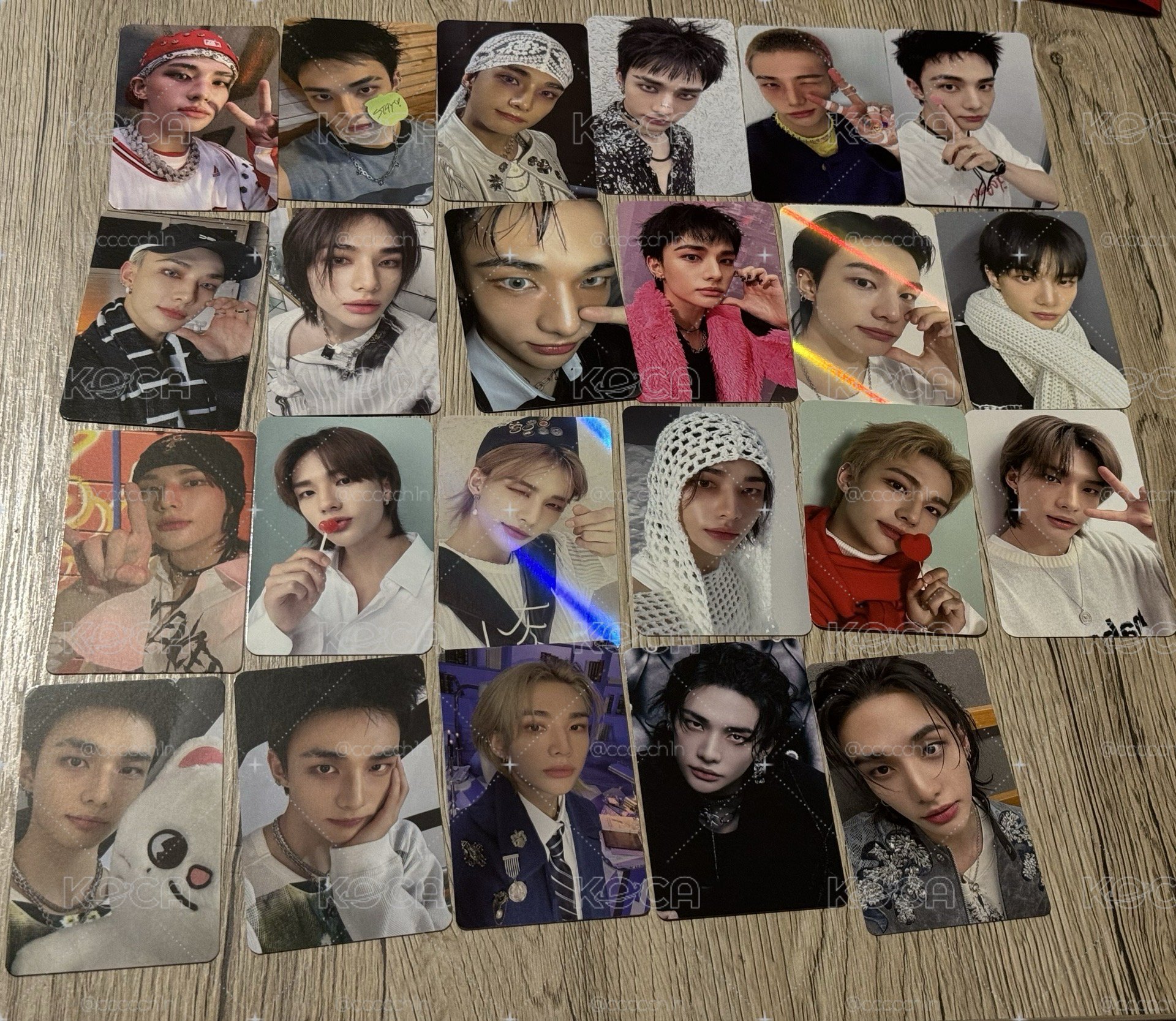 SKZ 黃鉉辰 特典卡 專輯卡 周邊卡 衣服卡