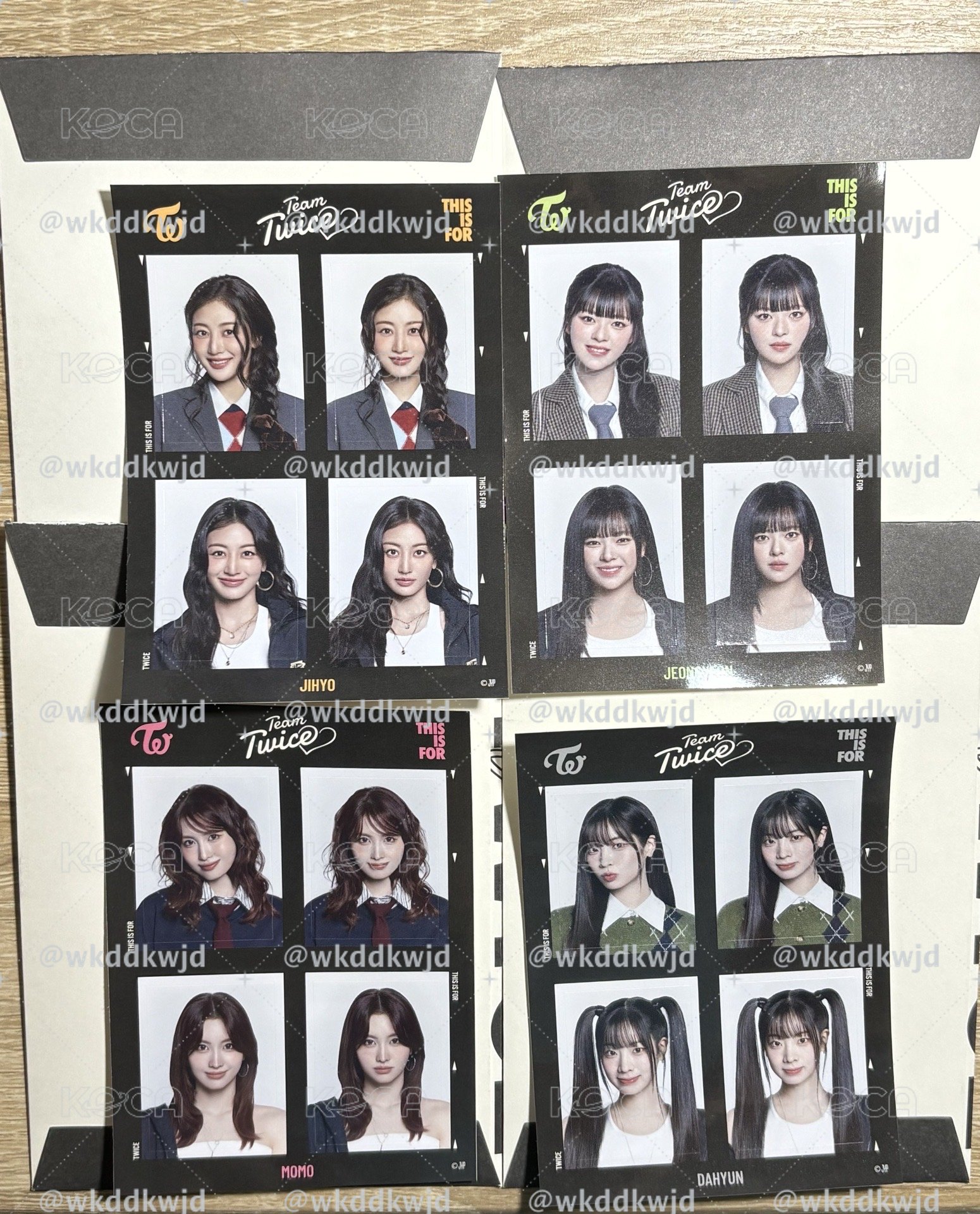 新國立/四宮格證件貼紙、滿額卡、隨機大卡