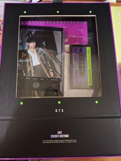 bts 22年曆