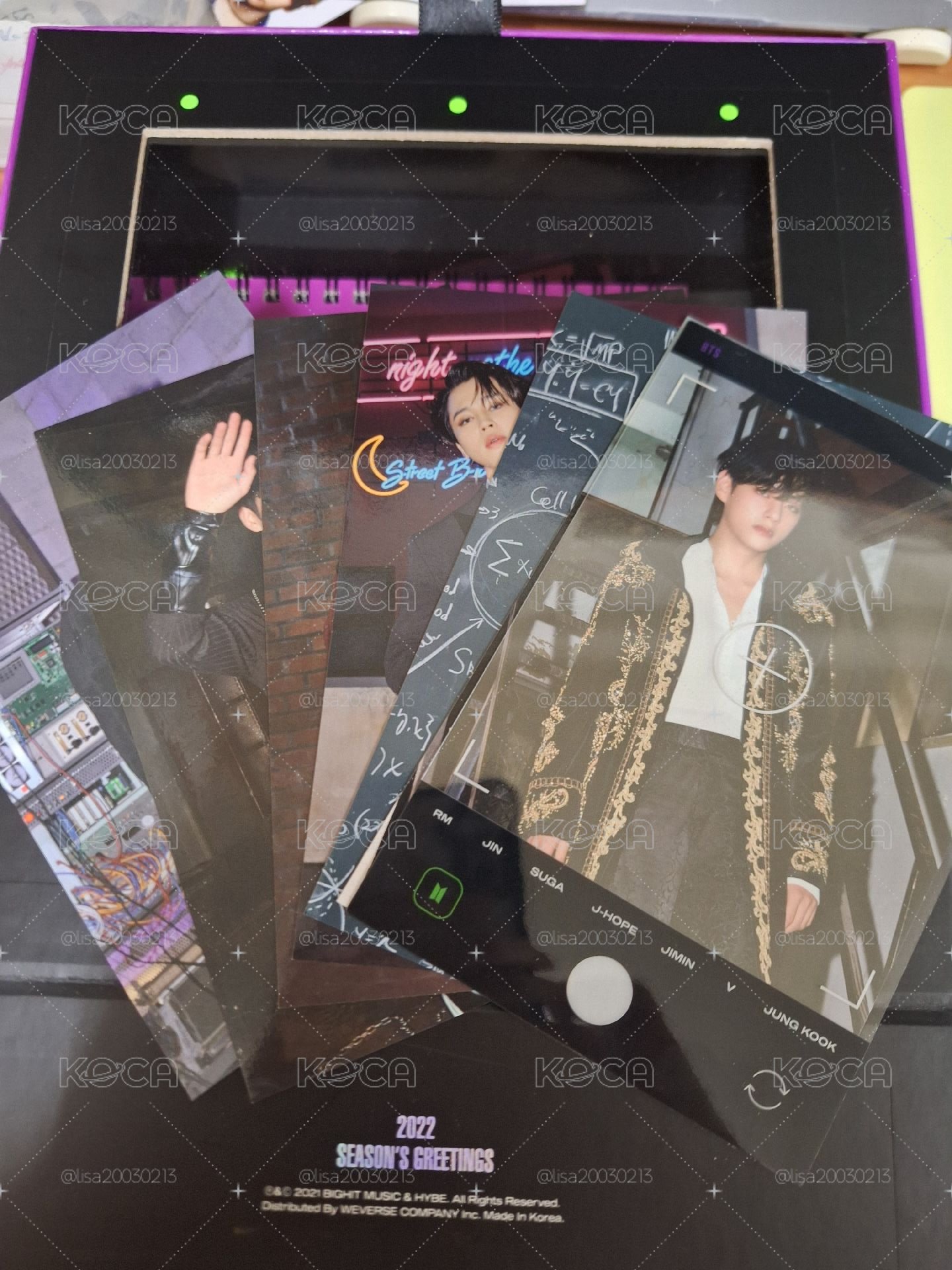 bts 22年曆