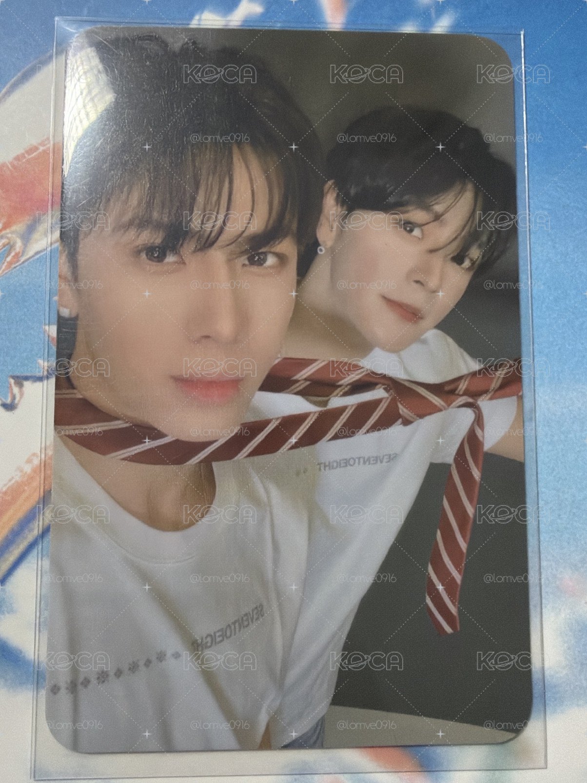 SEVENTOEIGHT 學駿&柏佑 情人節CP卡