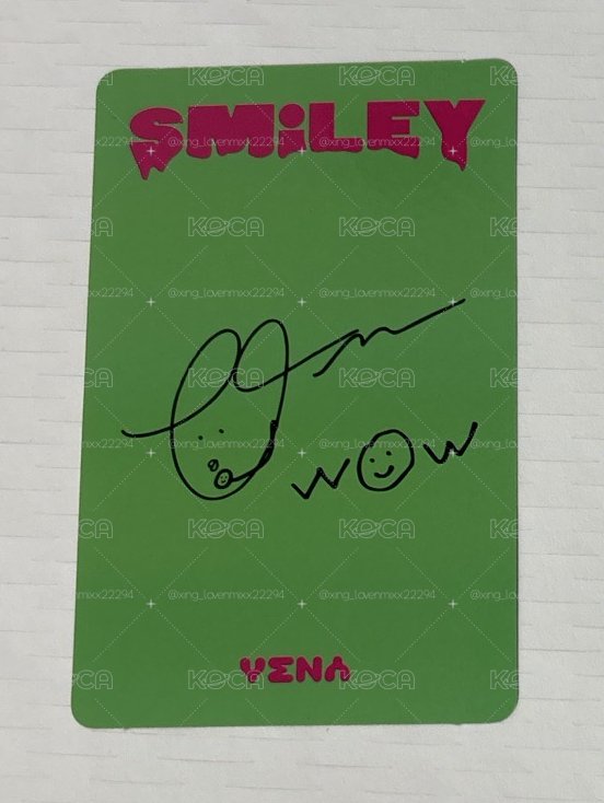 SMiLEY 專卡 綠版 YENA