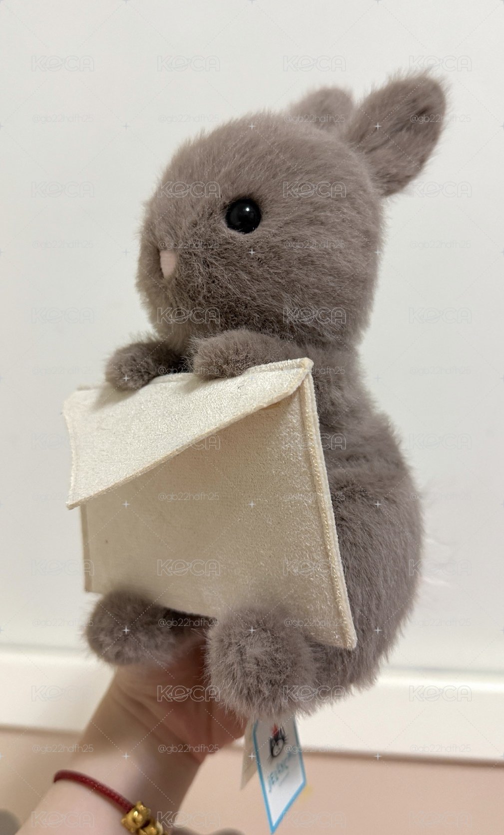 jellycat Message bunny/傳情小兔