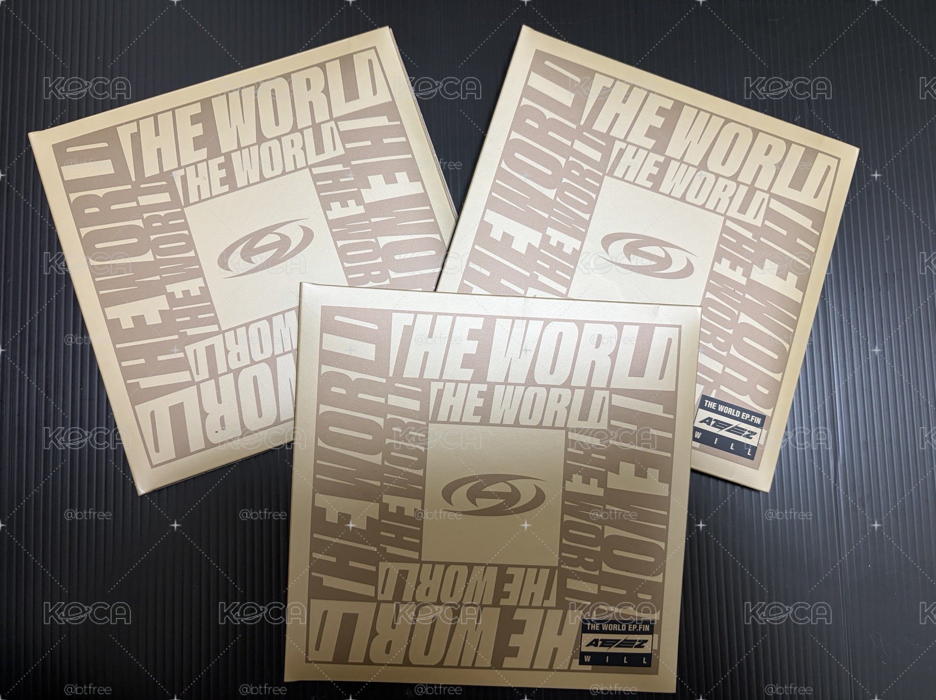 ATEEZ THE WORLD EP.FIN 不含卡