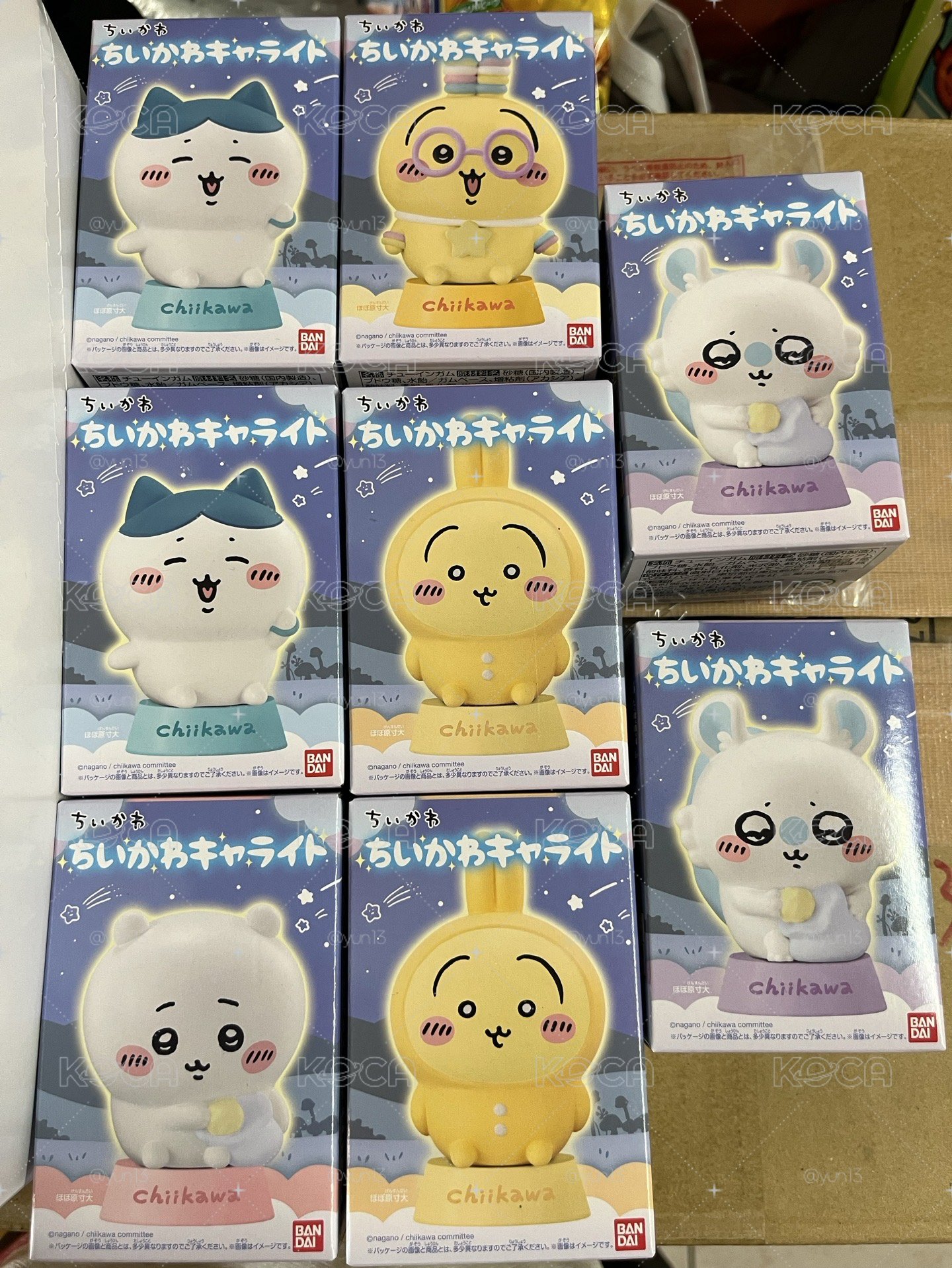 吉伊卡哇 發光盒玩