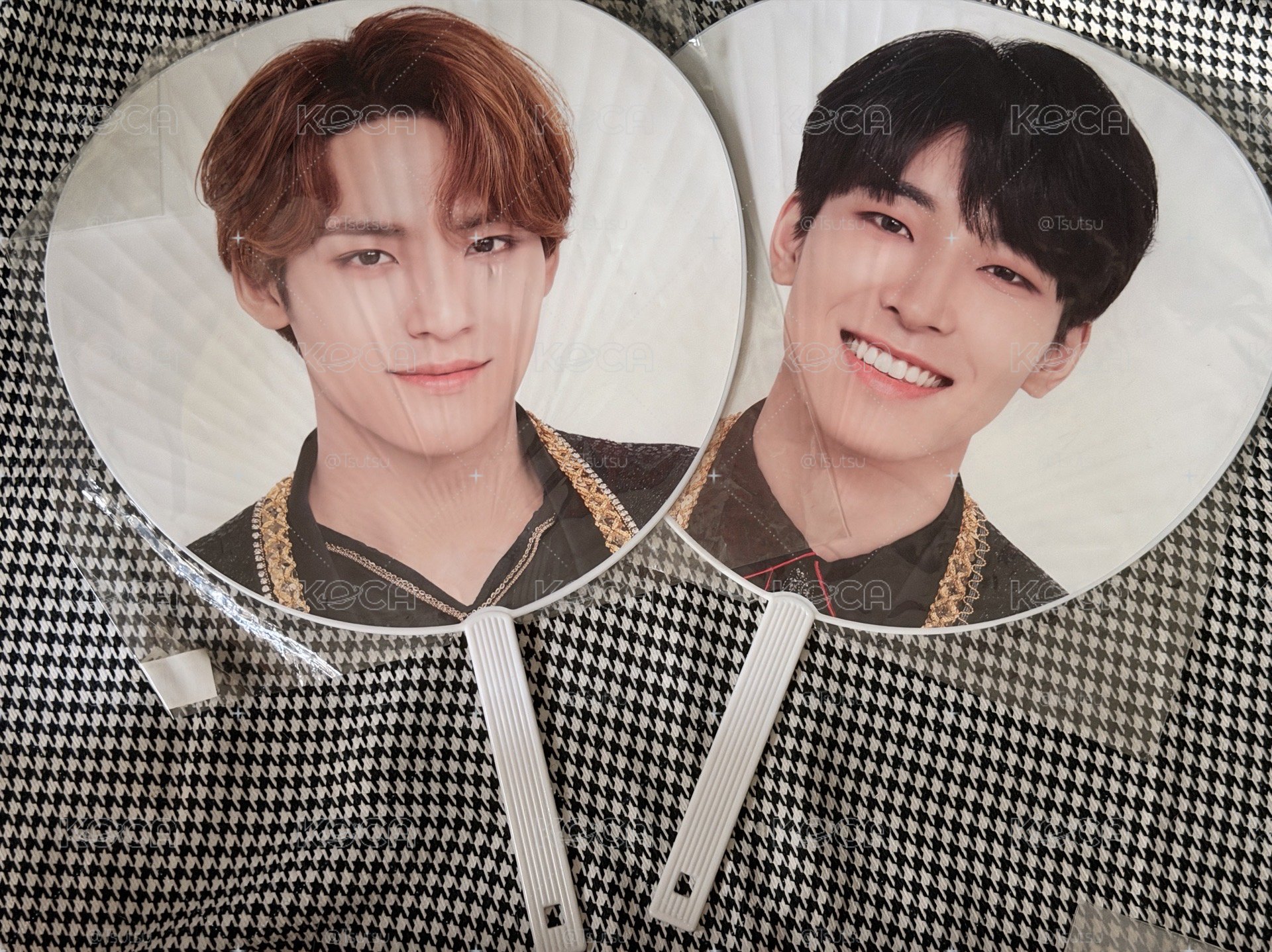 （全新未拆現貨 紙箱寄出 可當日寄出）seventeen ideal cut 黑軍大扇 扇子 珉奎 圓佑 珉佑 軍裝