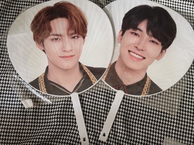 （全新未拆現貨 紙箱寄出）seventeen ideal cut 黑軍大扇 扇子 珉奎 圓佑 珉佑