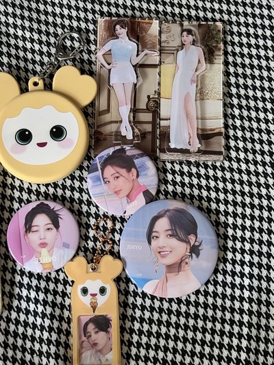 （現貨 整圖出 可當日寄出）twice lovelys 志效盤 徽章套 卡套