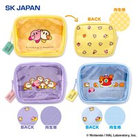 KIRBY play with WADDLE DEE, SK JAPAN 透明前窗收納袋