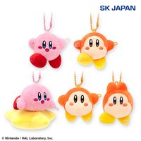 KIRBY play with WADDLE DEE, SK JAPAN 迷你牽手吊娃