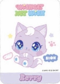 WISH CAT 周邊卡 毛絨吊飾卡