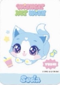 WISH CAT 周邊卡 毛絨吊飾 透卡