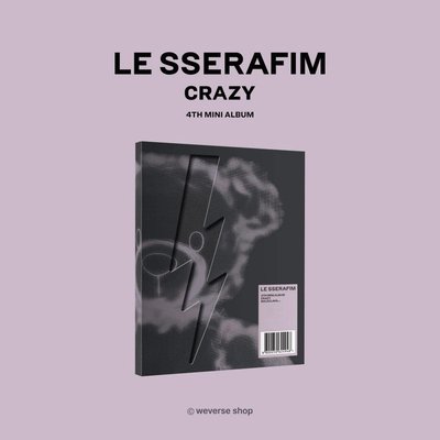 LE SSERAFIM CRAZY 熊熊頭套專輯 BALACLAVA VER. WVS 通路特典
