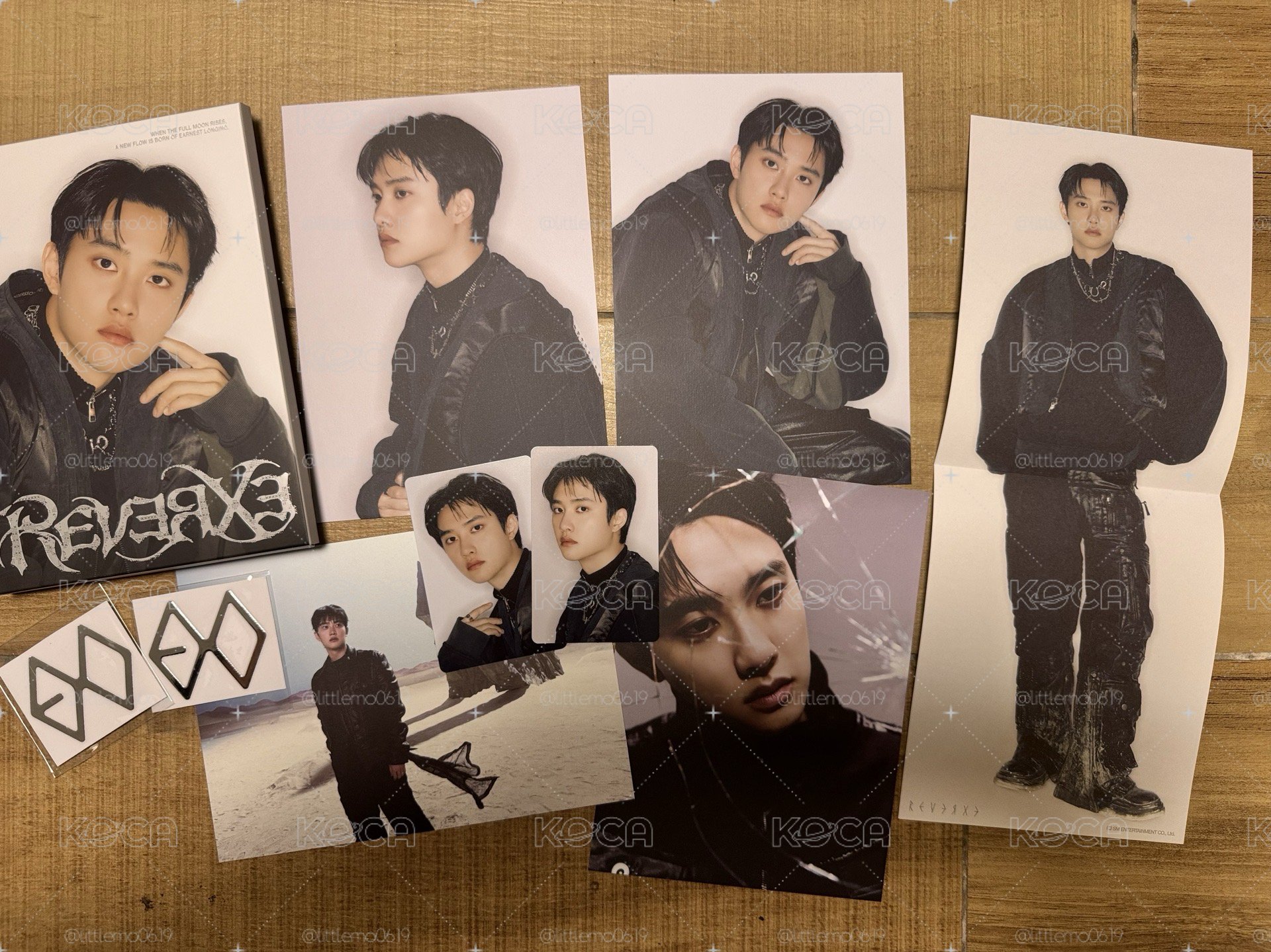 EXO 正八快閃 明信片書組 全員