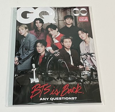 GQ 2026年 中文版 & GQ KOREA 2026年3月號 封面 BTS 重啟回歸 （共2冊） 不拆售