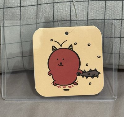 紅鬼熊吊飾娃👹