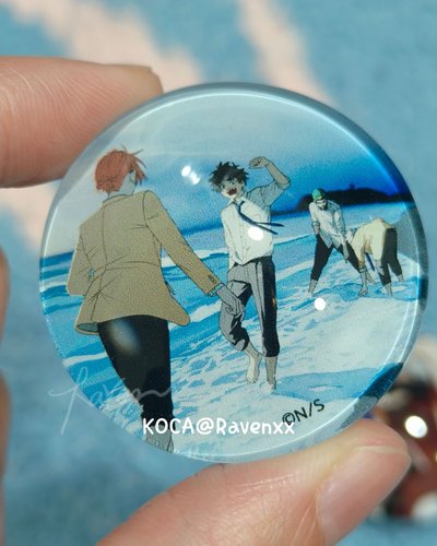 惡靈剋星 JS 玻璃磁鐵 全新