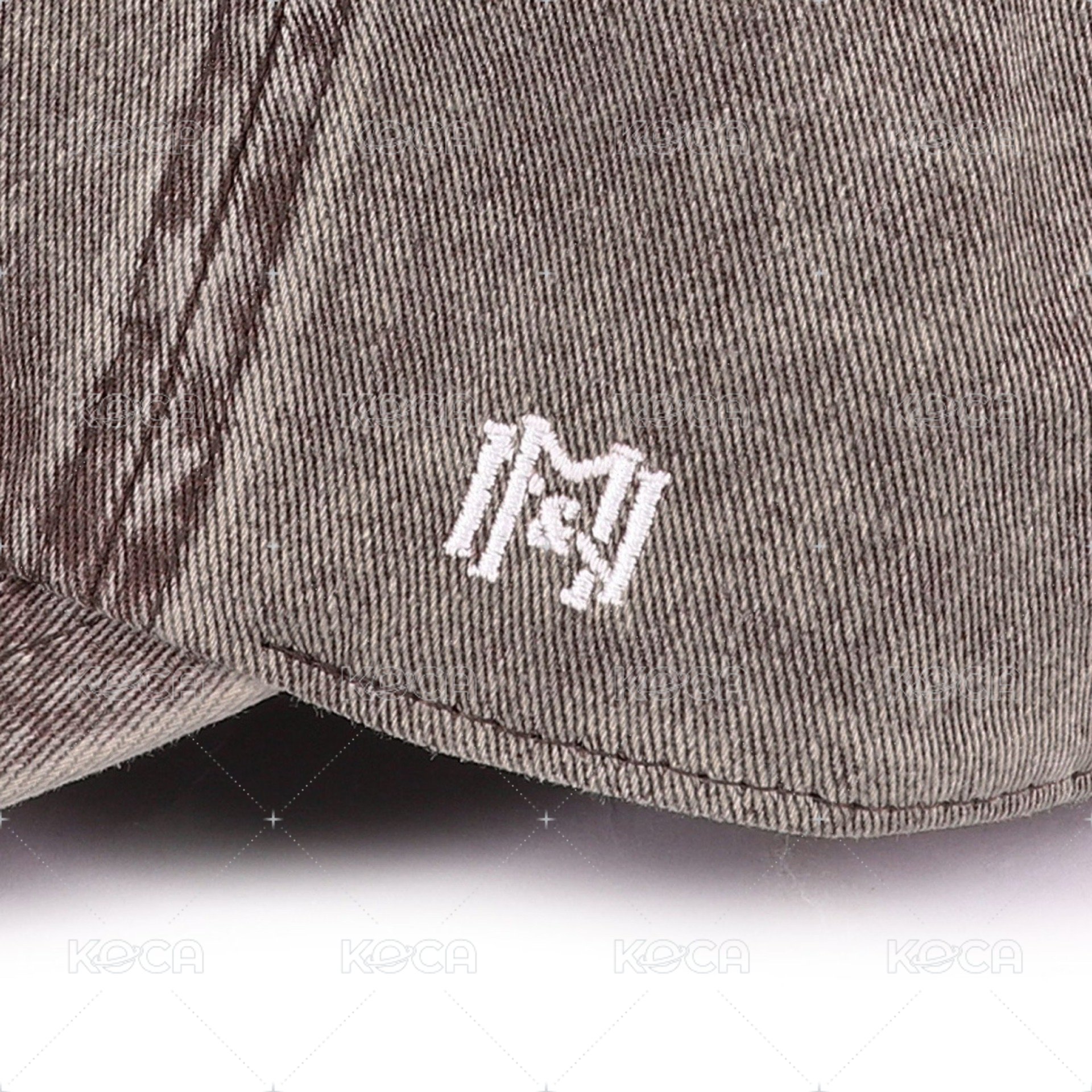 【M&N】隊名老帽 水洗深棕