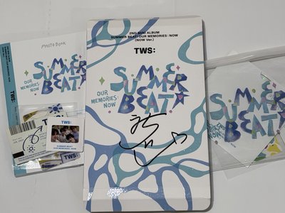 TWS 迷二 MWAVE 通路 親簽專 韓振