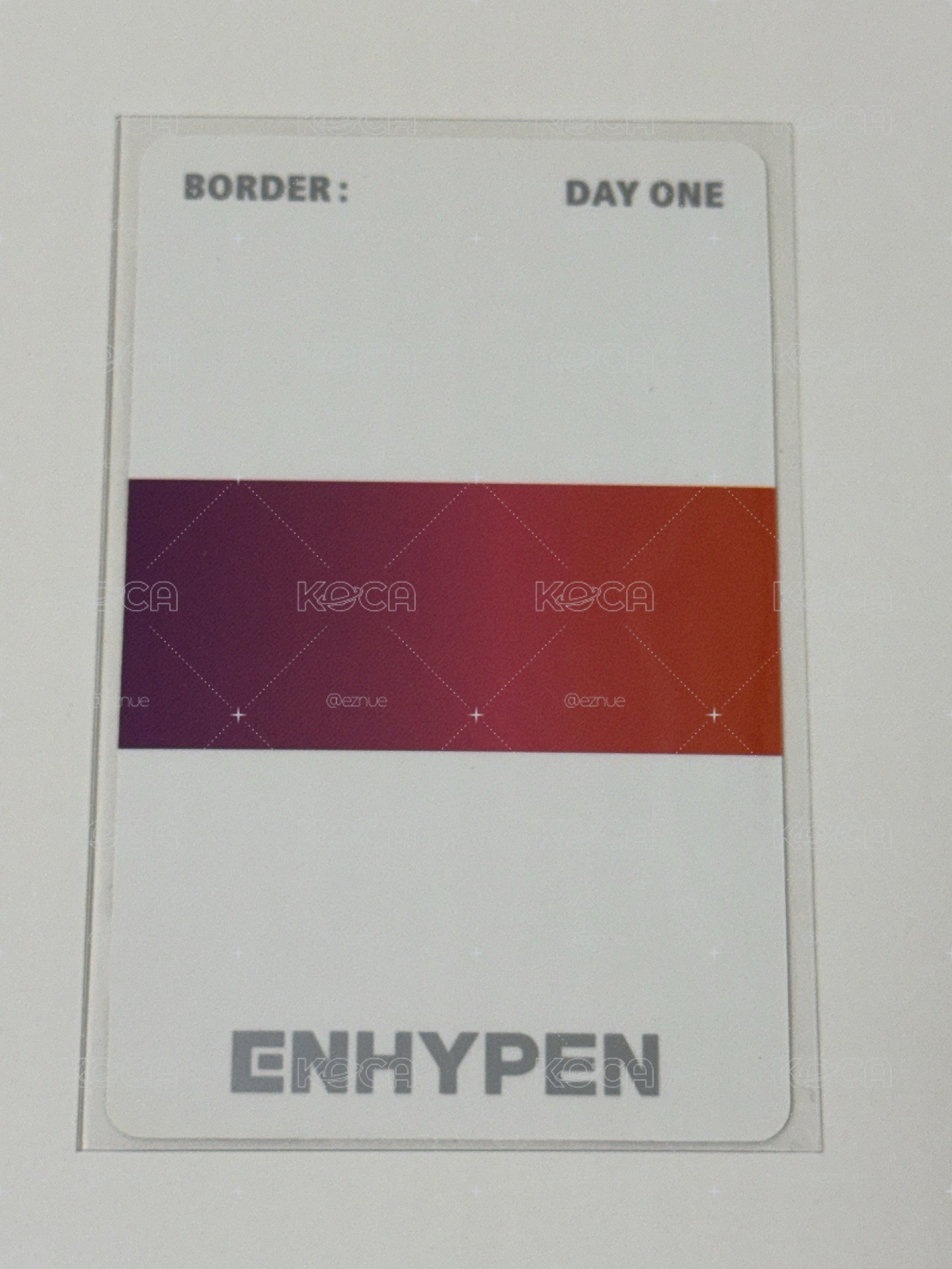 ENHYPEN 梁禎元 jungwon 迷1 dusk 小卡