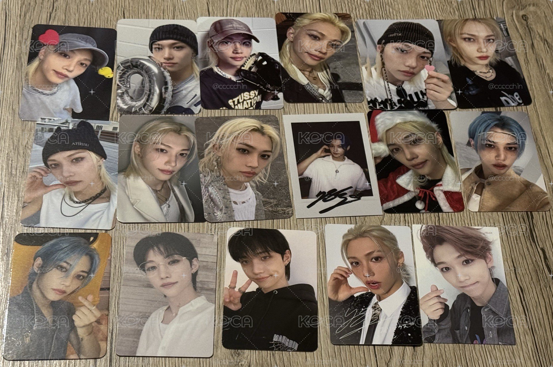 SKZ 李龍馥 Felix 特典卡 專輯卡 周邊卡 衣服卡