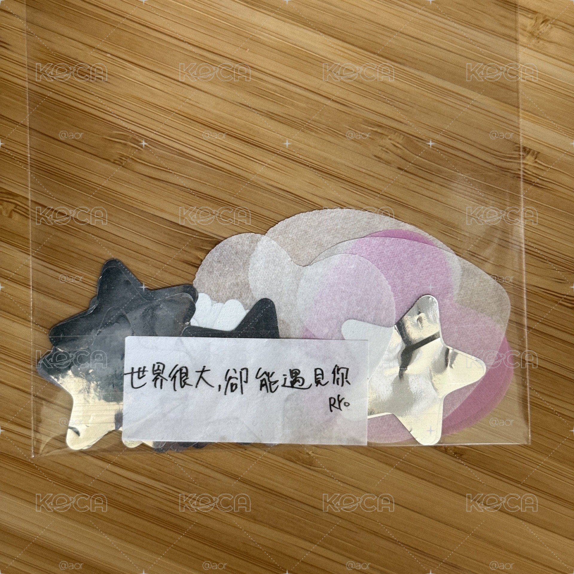 NCT WISH台北場彩帶（贈品）