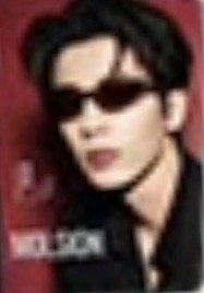 陌森 紅底墨鏡A款 代言卡 