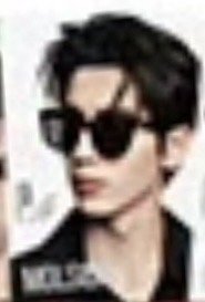 陌森 白底墨鏡B款 代言卡 