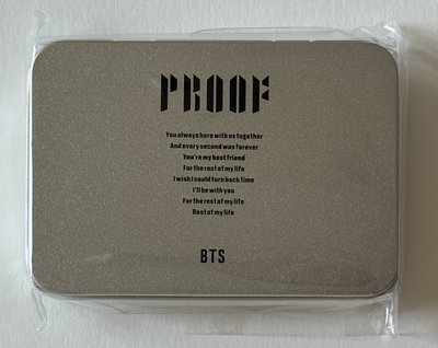 BTS 歷年專輯郵票貼紙SET