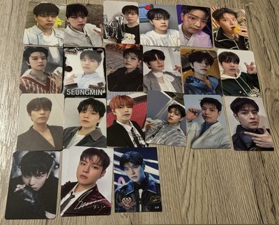 SKZ 金昇玟 特典卡 專輯卡 周邊卡 衣服卡