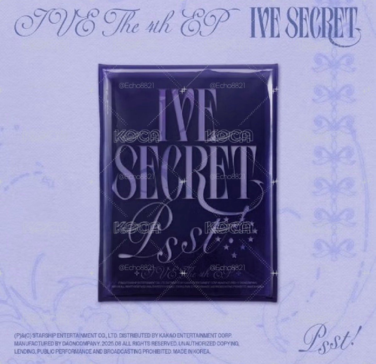 IVE SECRET 全新未拆專輯