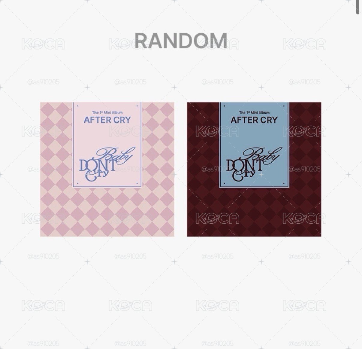 🌟現貨🌟Baby DONT cry 未拆專