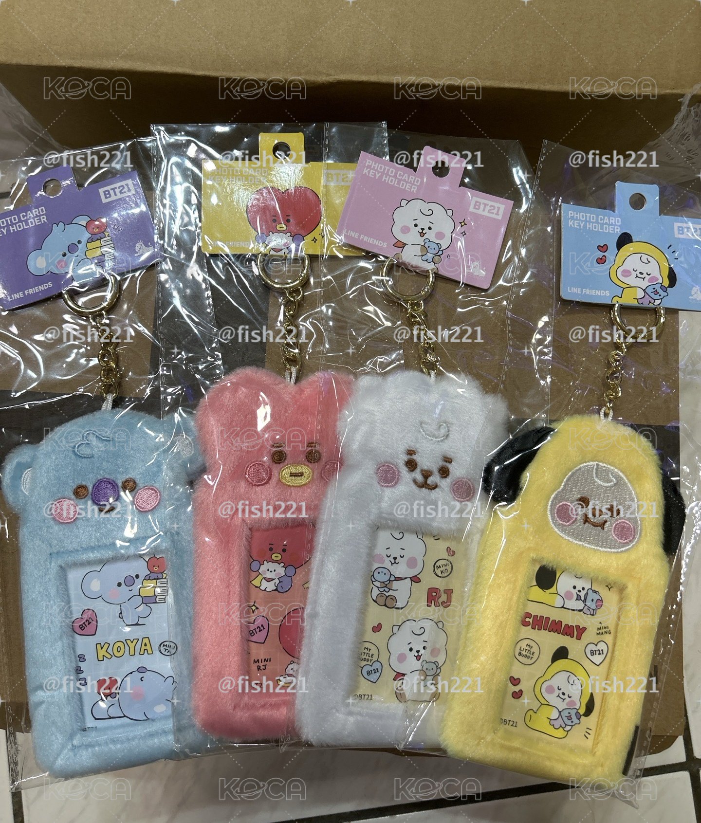 BT21 絨毛卡套
