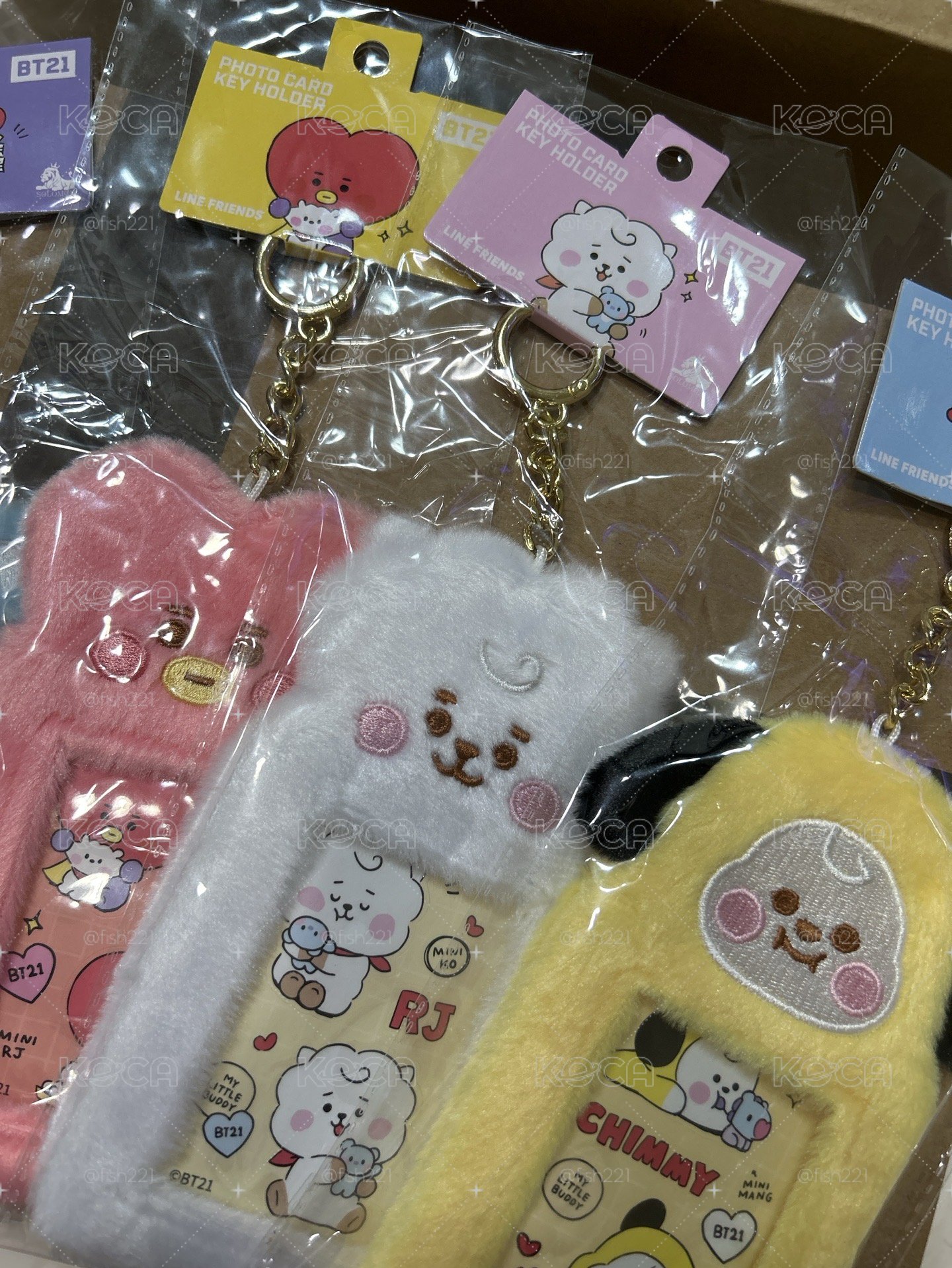 BT21 絨毛卡套