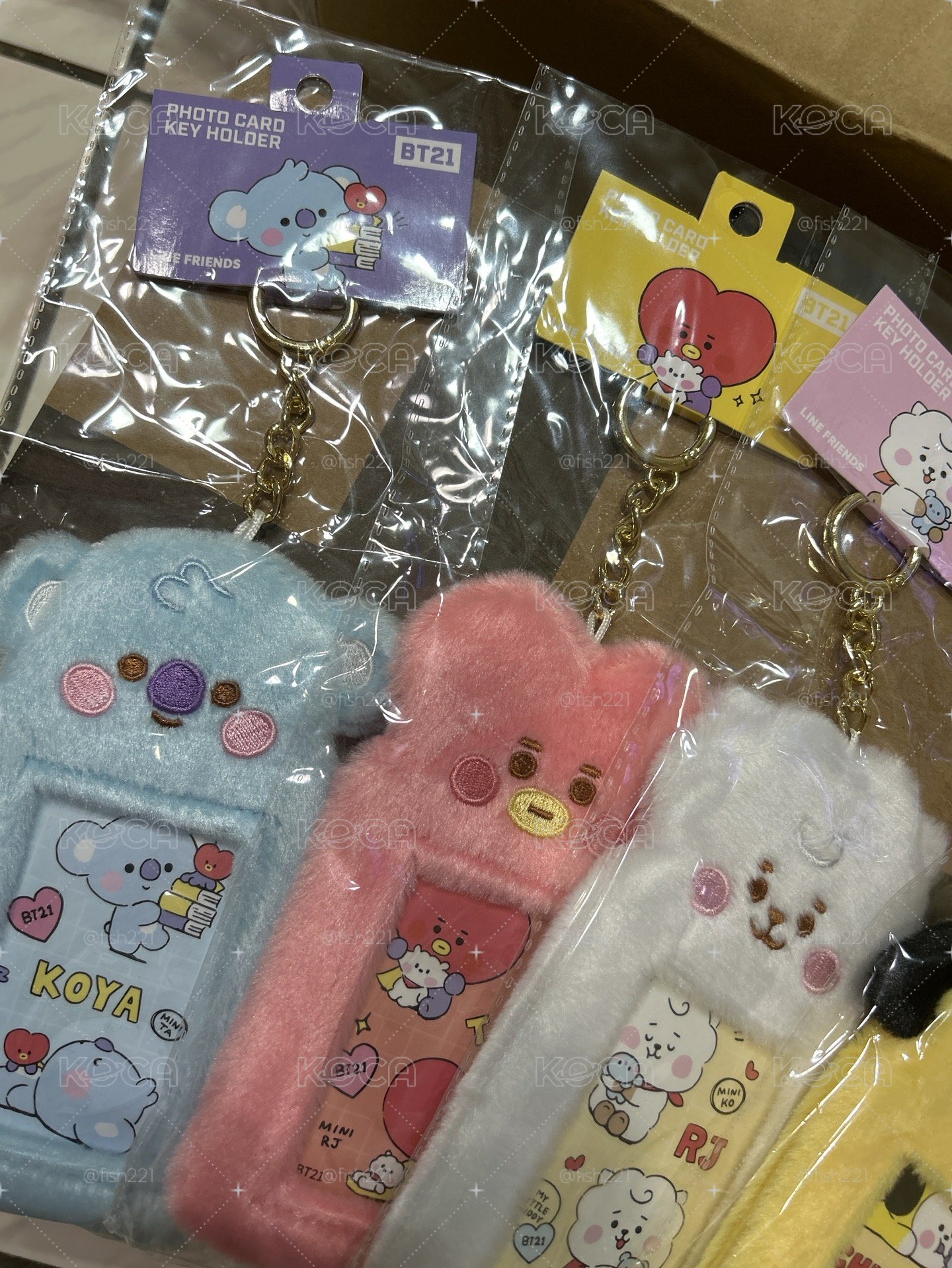 BT21 絨毛卡套