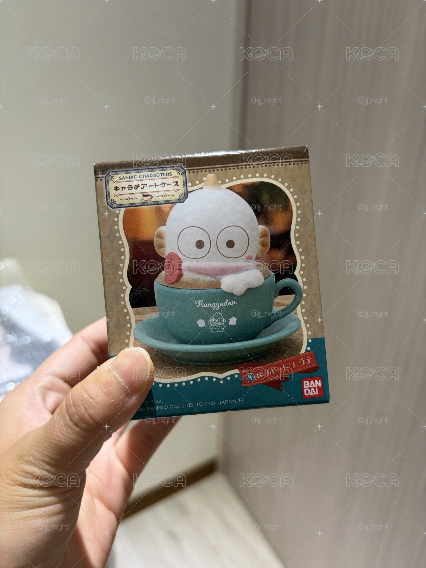 三麗鷗拿鐵立體拉花公仔 漢頓